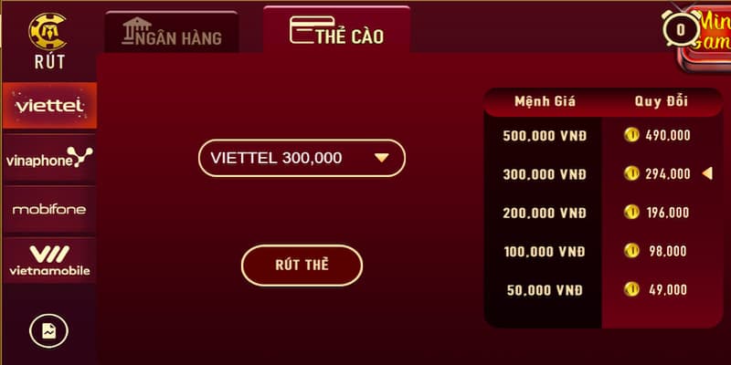 Hướng dẫn chi tiết các bước rút tiền Manclub